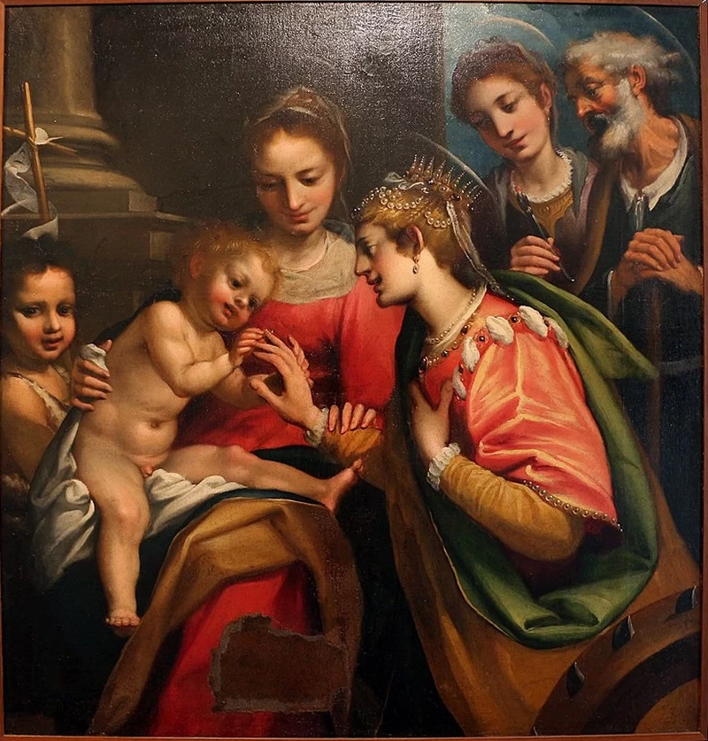 Matrimonio mistico di s. caterina d'alessandria - Museo archeologico della Maremma
